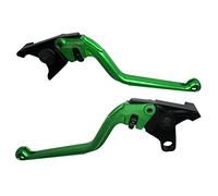 ACCOSSATO Par de palancas verdes para Triumph Tiger 1200 Explorer desde 2012 hasta 2020 (CC 1200)