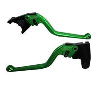 ACCOSSATO Par de palancas verdes para Triumph Tiger 800/XC desde 2011 hasta 2014 (CC 800)