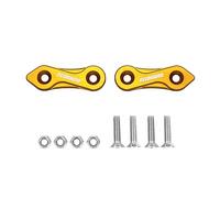 Accossato - Par de tapones para orificios de espejo de coche, color dorado, para Suzuki GSXR 1000 de 2001 a 2016 (CC 1000)