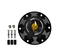 Accossato Tapón de gasolina con trinquete dorado para Aprilia Etv 1000 Caponord (1000cc) 2002