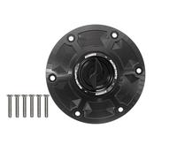 Accossato Tapón de gasolina con trinquete negro para Ducati Hypermotard 950 Sp (950cc) 2019