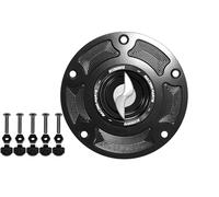 Accossato Tapón de gasolina con trinquete plateado para Ducati Scrambler Desert Sled (803cc) 2017