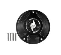 Accossato Tapón de gasolina con trinquete plateado para Honda CBR 900 RR Fireblade (900cc) 1995