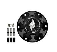 Accossato Tapón de gasolina con trinquete plateado para Ktm 690 Duke (690cc) 2015