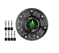 Accossato Tapón de gasolina con trinquete verde para Kawasaki Ninja 250 R (250cc) 1997