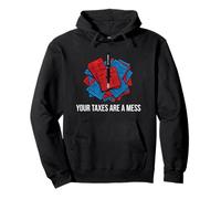 Accountant CPA Bookkeeper Your Taxes Are A Mess Sudadera con Capucha