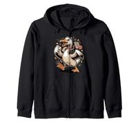 Accountant Goose Honk if You Love Numbers CPA Sudadera con Capucha