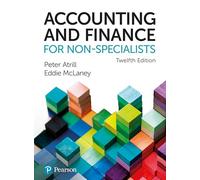 Accounting and finance for non-specialists (Business and Economics)