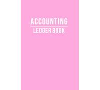 Accounting Ledger Book - Income & Expense Tracker Notebook | Personal Finance Logbook, Budget Planner, and Business Bookkeeping Record Book (104 Pages)