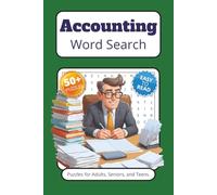 Accounting Word Search Puzzle Book: Word Searches with Easy to Read Print about Accounting, Finance, Money, and More | 6x9 inches, 110 pages | 50+ ... Gifts for Vacations, Holidays and Free Times