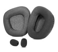 ACCOUTA Almohadillas Auriculares Reemplazo Compatible con Corsair Void&Corsair Void Pro Wired&Wireless Gaming Auricular 7.1 Almohadillas para Auriculares con Transpirable Tela y Espuma viscoelástica
