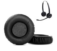 ACCOUTA Almohadillas Auriculares Reemplazo Compatible con Jabra Pro 9400 Pro 900 Auricular Almohadillas para Auriculares con Premium Cuero proteico y Espuma viscoelástica