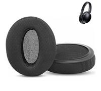 ACCOUTA Almohadillas Auriculares Reemplazo Compatible con JVC HA-S87BN/HA-S88BN/HA-S90BN/HA-S78BN Auriculares Almohadillas para Auriculares con Transpirable Tela y Espuma viscoelástica