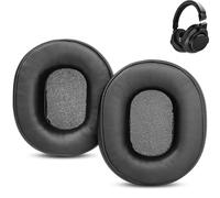 ACCOUTA Almohadillas Auriculares Reemplazo Compatible con Mixcder E8 E 8/E9 E 9 Auriculares Almohadillas para Auriculares con Premium Cuero proteico y Espuma viscoelástica