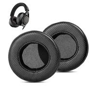 ACCOUTA Almohadillas Auriculares Reemplazo Compatible con Plantronics Rig600 Rig-600 Rig 600 Auriculares Almohadillas para Auriculares con Perforado Cuero proteico y Espuma de Alta Densidad