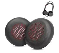 ACCOUTA Almohadillas Auriculares Reemplazo Compatible con Plantronics Voyager Focus UC B825 Auricular Almohadillas para Auriculares con Premium Cuero proteico y Espuma viscoelástica