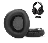 ACCOUTA Almohadillas Auriculares Reemplazo Compatible con Sennheiser RS160/RS170/RS180/HDR160/HDR170/HDR180 Auriculares Almohadillas para Auriculares con Premium Cuero proteico y Espuma viscoelástica