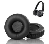 ACCOUTA Almohadillas Auriculares Reemplazo Compatible con Sony MDR-BTN200 BTN 200 Auriculares Almohadillas para Auriculares con Premium Cuero proteico y Espuma viscoelástica