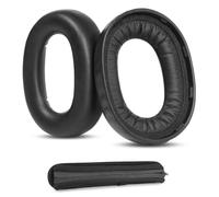 ACCOUTA Almohadillas de Auriculares y Diadema Almohadilla Reemplazo Compatible con Jabra Evolve2 85/Jabra Elite 85H Wireless Auricular Almohadillas para Auriculares con Premium Cuero proteico