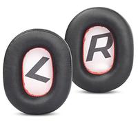 ACCOUTA Almohadillas de Repuesto engrosadas compatibles con los Auriculares Plantronics BackBeat Pro 2 Voyager 8200 UC Almohadillas de Piel sintética más Suave y Espuma con Memoria