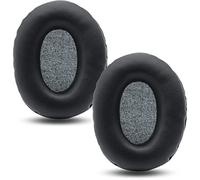 ACCOUTA Almohadillas de Repuesto Profesional Compatible con JVC HA-S660 Auriculares Almohadillas con Espuma de Memoria de Cuero de proteína más Suave