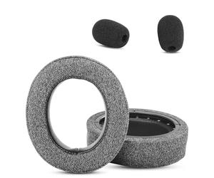 ACCOUTA Almohadillas para Auriculares, Compatible con Corsair HS75, HS70, HS60 Pro, HS50, XB los Auriculares. Sustitución de Almohadillas para Auriculares con Cuero de proteínas más Blando
