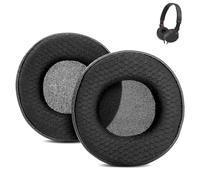 ACCOUTA Compatibles con los Auriculares Sony MDR-ZX100 MDR-ZX110NA ZX300 ZX310 V150 V300 ZX102dpv DR-BT101 Reemplazo Almohadillas con Tela Duradera/Cuero Proteico Transpirable y Espuma de Memoria