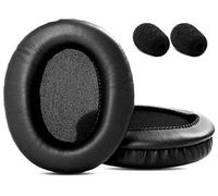 ACCOUTA Premium Almohadillas de Repuesto para Auriculares compatibles con Microsoft Lifechat LX-3000 LX3000 LX 3000 Almohadillas para Auriculares con proteína de Cuero más Suave y Espuma de Memoria