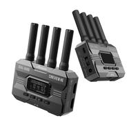 Accsoon CineView HE Sistema transmisor y Receptor HDMI inalámbrico, Banda Dual de 2.4 GHz/5 GHz, Alcance de 350 m (1200 pies), 0.06 s, Control de cámara HD para iOS y Android.