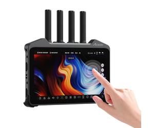 Accsoon CineView M7 Pro - Monitor, Transmisor y Receptor Inalámbrico 3 en 1, Sistema de Video Inalámbrico Todo-en-Uno, 7 Pulgadas, Doble Banda (2.4/5GHz), 4K60, HDMI/SDI, LUT, para Cine y Streaming