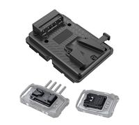 Accsoon Placa adaptador de batería V-Mount para monitor de campo de cámara CineView M7 Pro/M7 - Cierre de cambio rápido, compatible con la mayoría de baterías de montaje en V - Ligero y portátil para