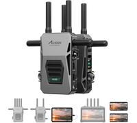 Accsoon Sistema de transmisión de vídeo inalámbrico CineView Master 4K Lite - Transmisor y receptor 4K60 HDMI/SDI con doble banda, baja latencia, alcance de 350 m, USB-C, para cinematografía y