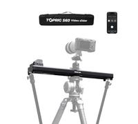 Accsoon - Vídeo de Toprig S60 - Motorized Camera Slider for Video Shooting - MAX. Load up to 2.5 kg Vertical and 4 kg Horizontal - Speed 5 cm/s - MAX Travel Distance: 425 mm