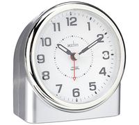 Acctim 14287 Central Reloj con Alarma, Color Plateado