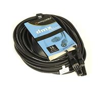 Accu Cable AC3PDMX50 - Cable DMX (15 m), color negro