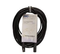 Accu Cable AC3PDMX50PRO - Cable DMX (3 Pines, 50 m)