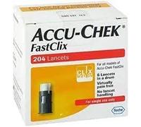ACCU-CHEK FASTCLIX 200+4 LANCETS ESTÉRILES