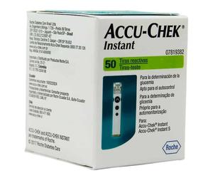 Accu Chek Instant 50 Unidades - Medidor De Glucosa