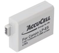 AccuCell - Batería para Canon EOS de 450d batería