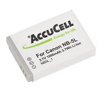AccuCell - Batería para Canon NB-5L, IXUS 800IS, SD700, SX200