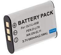 AccuCell - Batería para Olympus Li 60B