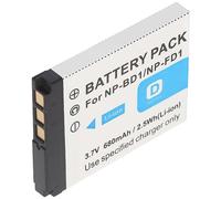 AccuCell NP de NP-BD1 batería para Sony DSC-T2, T200, T70, T75, 750 mAh