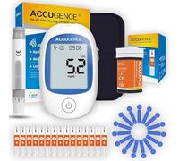 ACCUGENCE Monitor de Ácido Úrico con medidor de ácido úrico, 25 tiras de prueba de ácido úrico y 25 lancetas