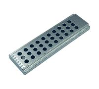 Accuracy - Juego de herramientas de horólogo con almohadilla de golpe de fila triplicada para mantenimiento mecánico de movimiento y juego de placas de golpe de horólogo