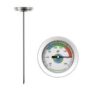 Accuracy - Medidor de temperatura de abono de 200 mm, herramienta esencial para un cultivo óptimo de plantas y agricultura, termómetros de jardinería al aire libre fáciles de usar