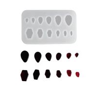 Accuracy - Molde de silicona suave y resistente para creación de orejas de ataúd y lágrimas