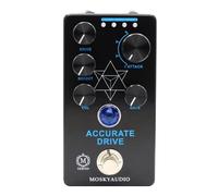 ACCURATE DRIVE Overdrive Noise Gate Pedal de efecto de bajo para guitarra y conmutación True Bypass