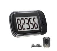 Accurate Step Counter - 3D Sensor, pantalla de lectura fácil de leer | 3D podómetro simple digital interfaz | Waist Clip Fitness Running, Walking Exercise Daily Activity Monitor