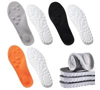 Accurateg.ct12 - Plantillas ultra cómodas, plantillas de zapatos deportivos, plantillas de masaje acupoint, plantillas ortopédicas (45-46, 3 unidades-E)