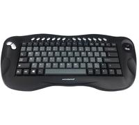 ACCURATUS Teclado Inalámbrico con Trackball Óptico, Negro